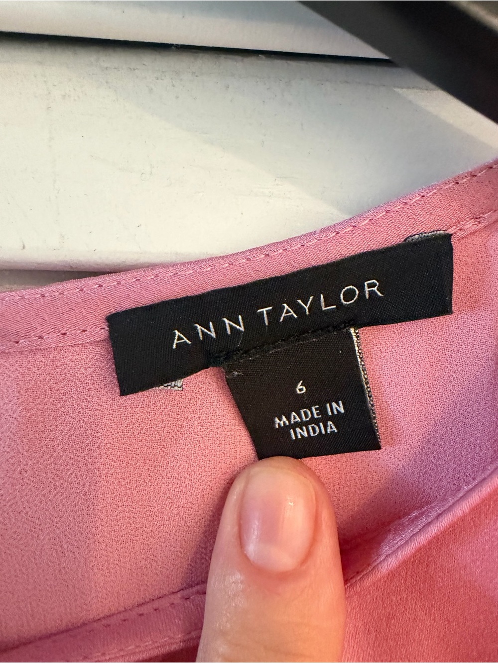 ANN TAYLOR Maxi swing dress in enchanted pink - Picture 6 of 10